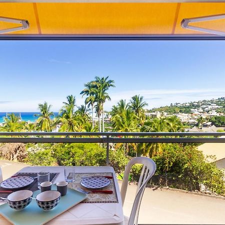 Cuty - bel et spacieux apt avec magnifique vue mer et piscine Saint Gilles Les Bains Extérieur photo
