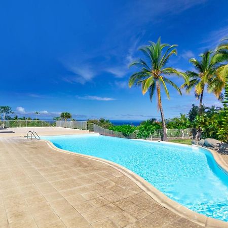 Cuty - bel et spacieux apt avec magnifique vue mer et piscine Saint Gilles Les Bains Extérieur photo